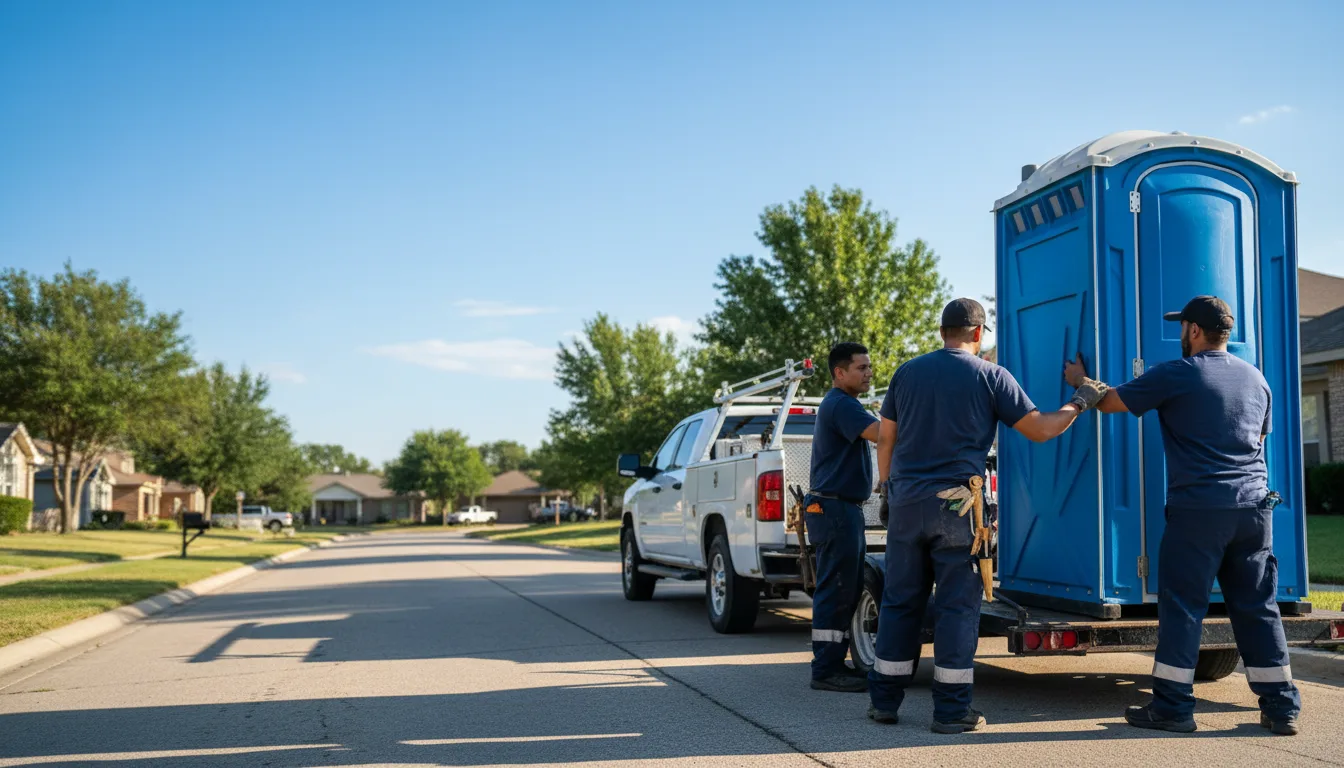 Portable Toilet Rental in Calhoun, GA near me